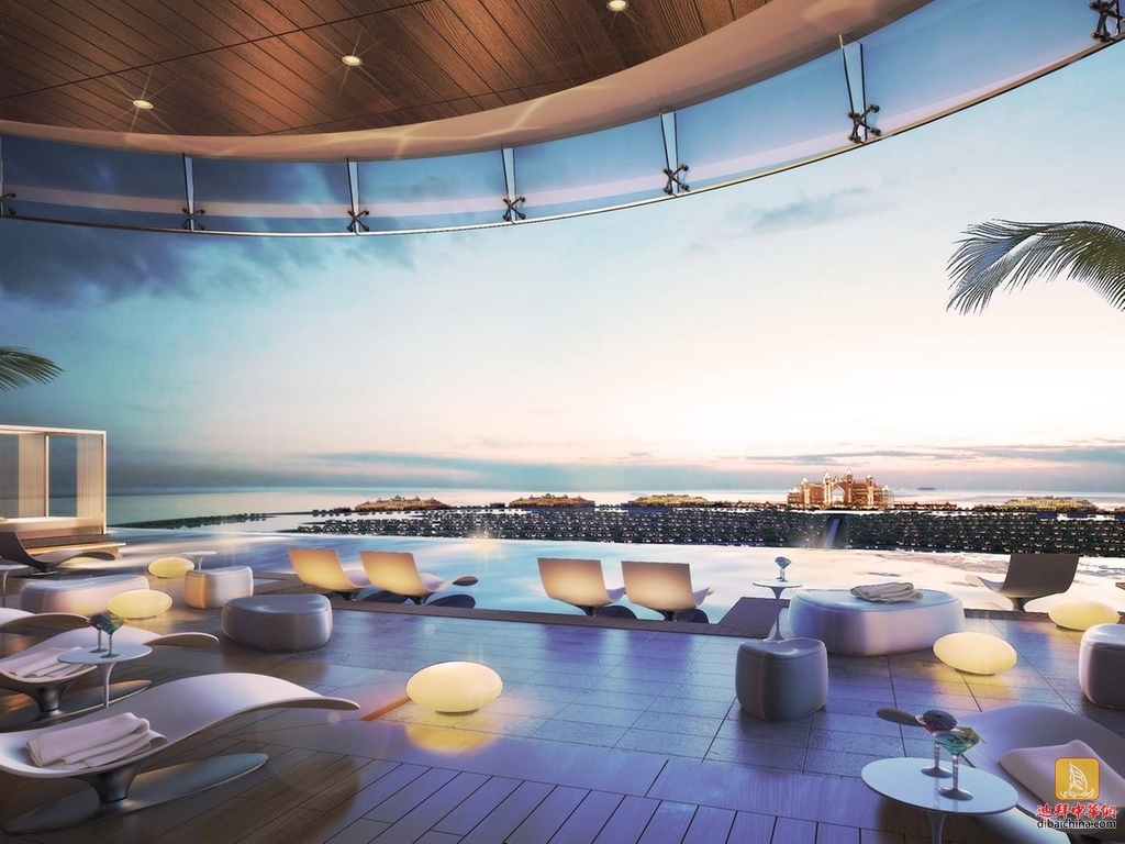 世界上最高的无限泳池即将在迪拜落成