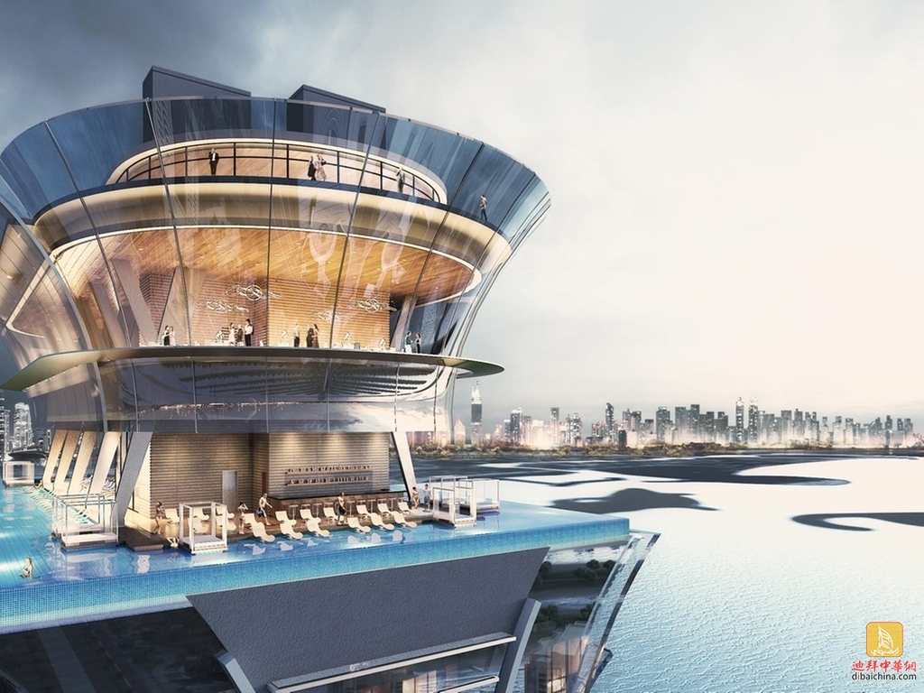 世界上最高的无限泳池即将在迪拜落成