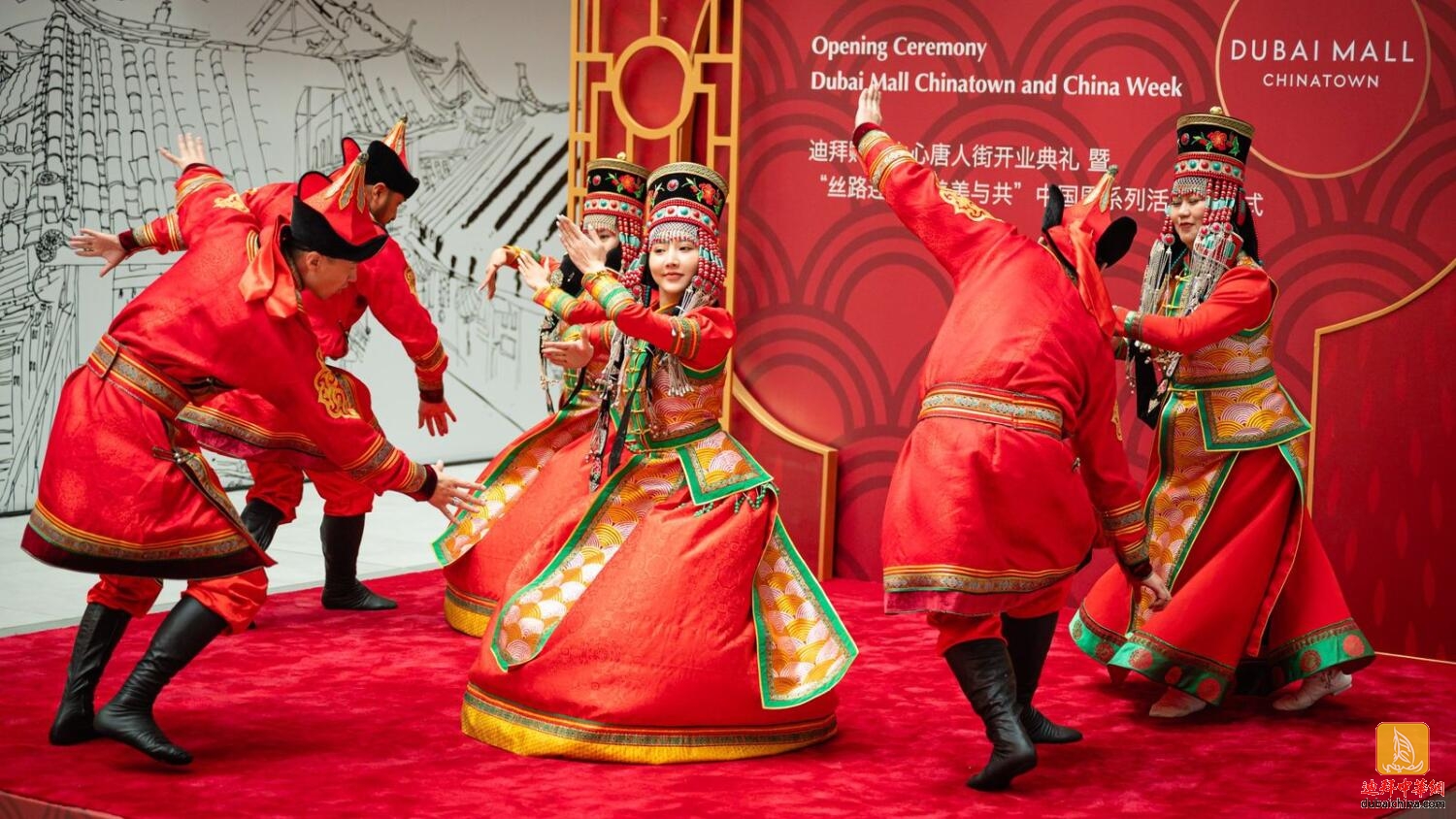 【图集】迪拜购物中心唐人街正式开业