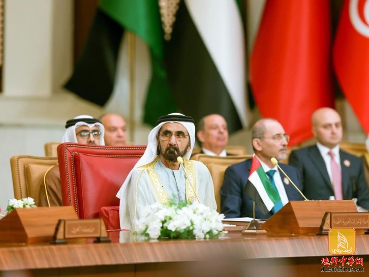 阿盟首脑会议上，迪拜酋长等领导人呼吁在巴勒斯坦领土...