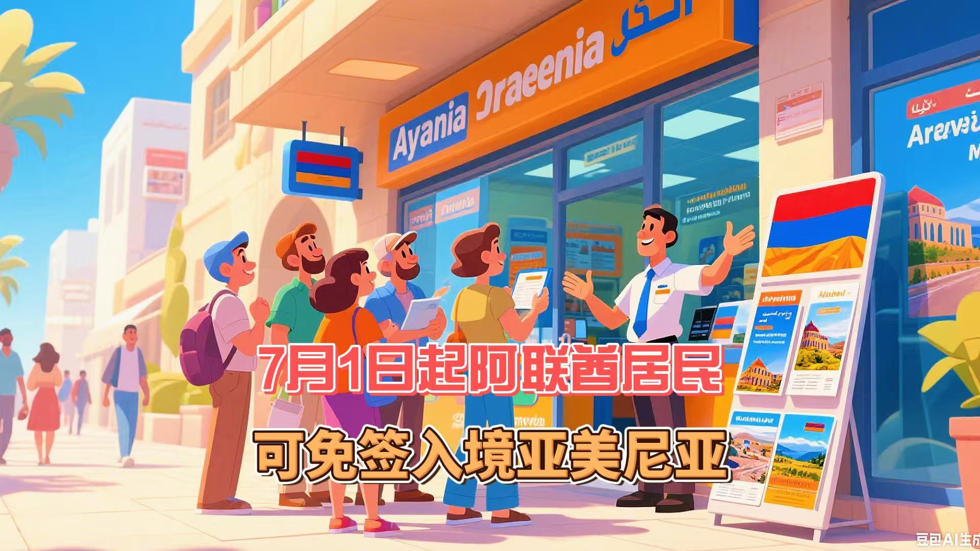 6月13日迪拜趣闻：7月1日起阿联酋居民可免签入境亚美尼亚