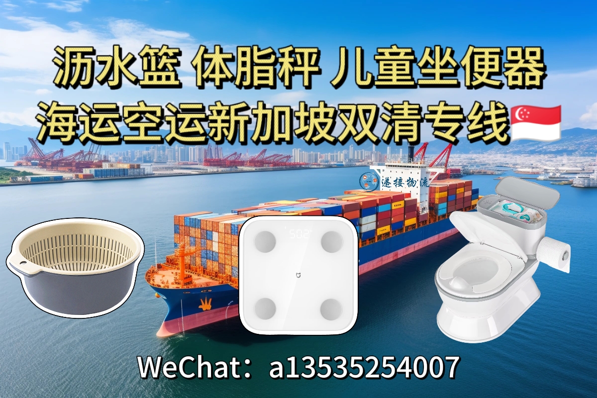 厨房沥水篮、体脂秤、儿童坐便器海运到新加坡