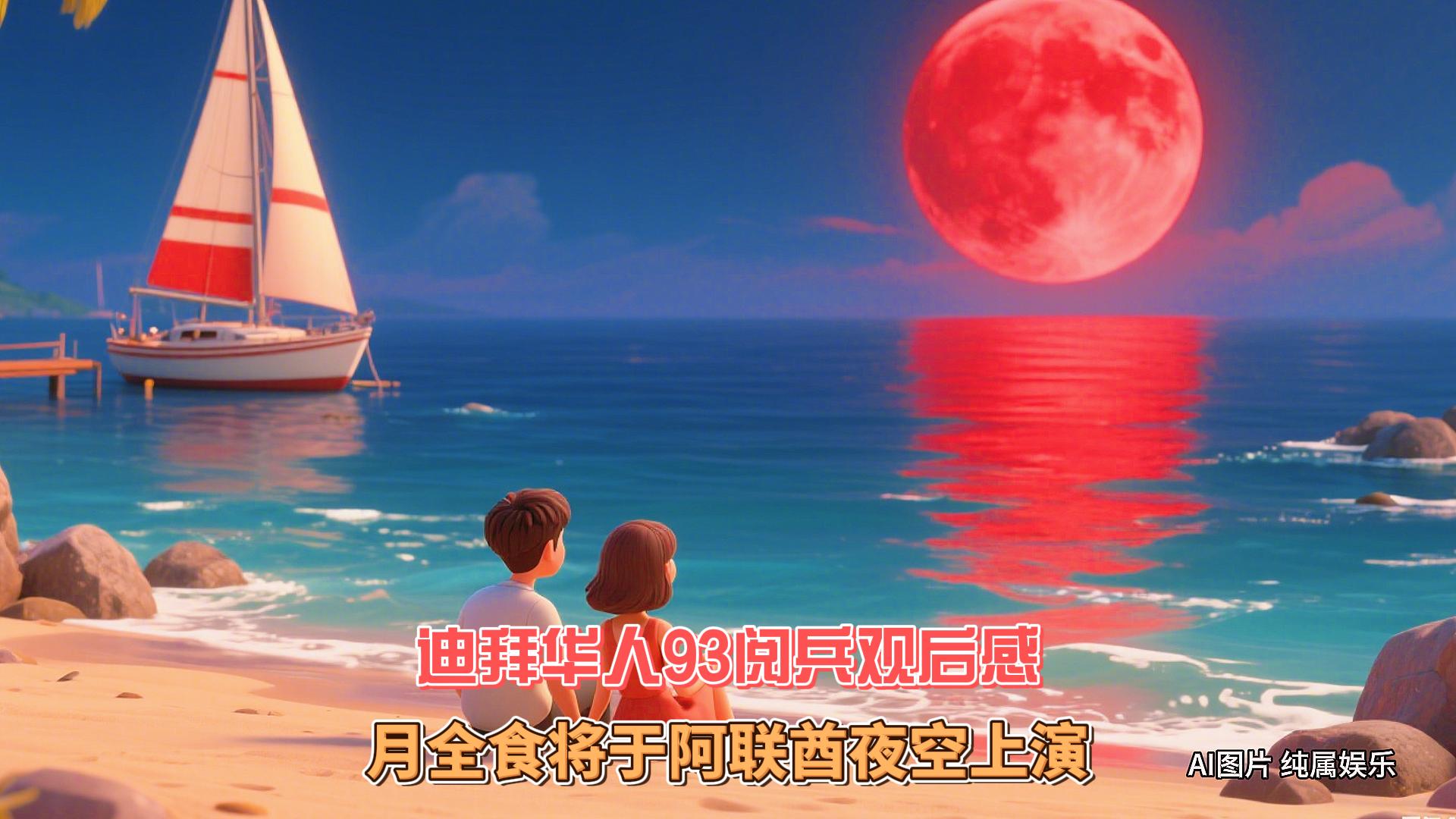 9月4日迪拜趣闻：迪拜华人93阅兵观后感月全食将于阿联酋...