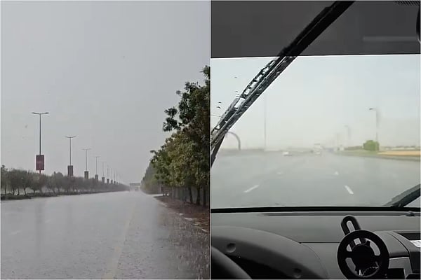 迪拜部分地区连续两天遭遇强降雨，6 日起阿联酋预计迎来...