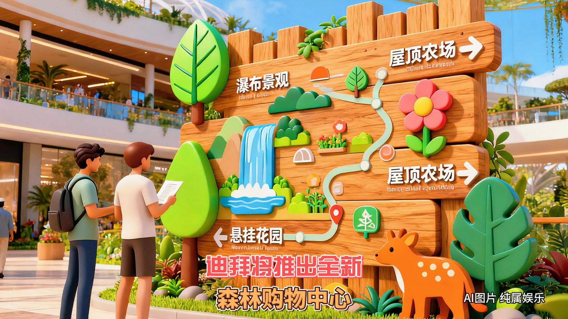 10月7日迪拜趣闻：迪拜将推出全新森林购物中心阿联酋明...