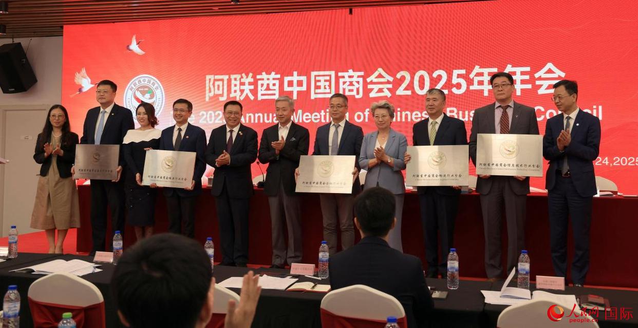 阿联酋中国商会成立五大行业分会