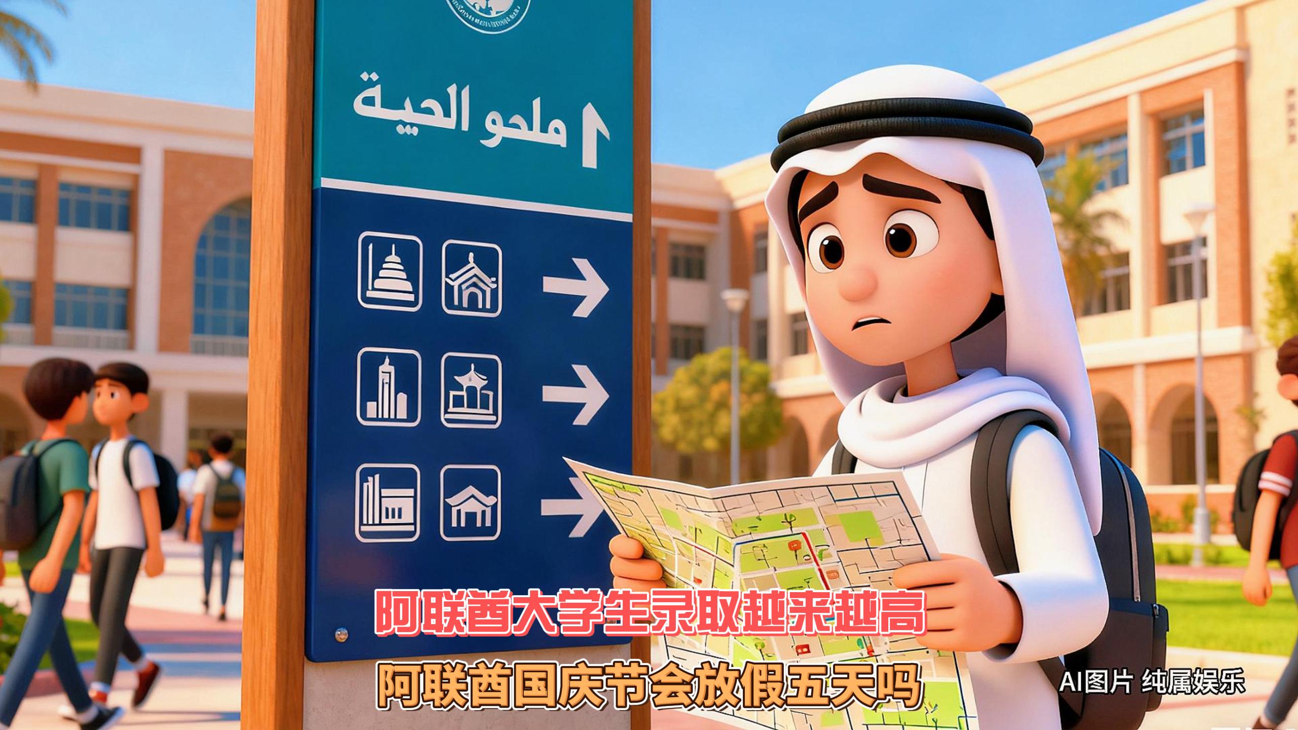 11月13日迪拜趣闻：阿联酋大学录取越来越高国庆节会放假5...