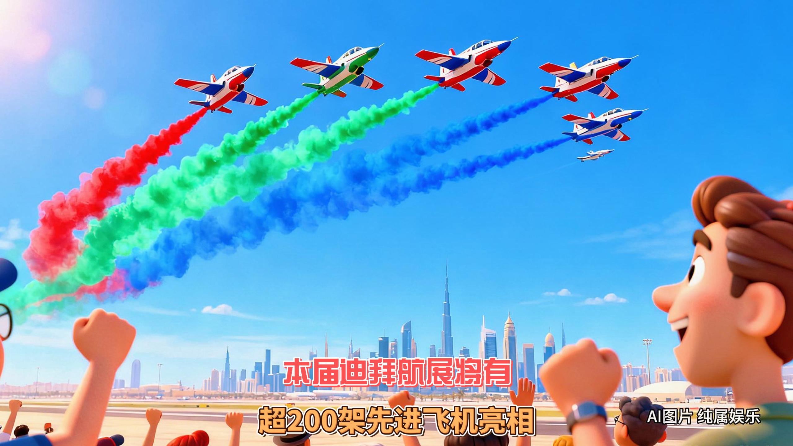 11月17日迪拜趣闻：本届迪拜航展迎来超200架先进飞机亮相