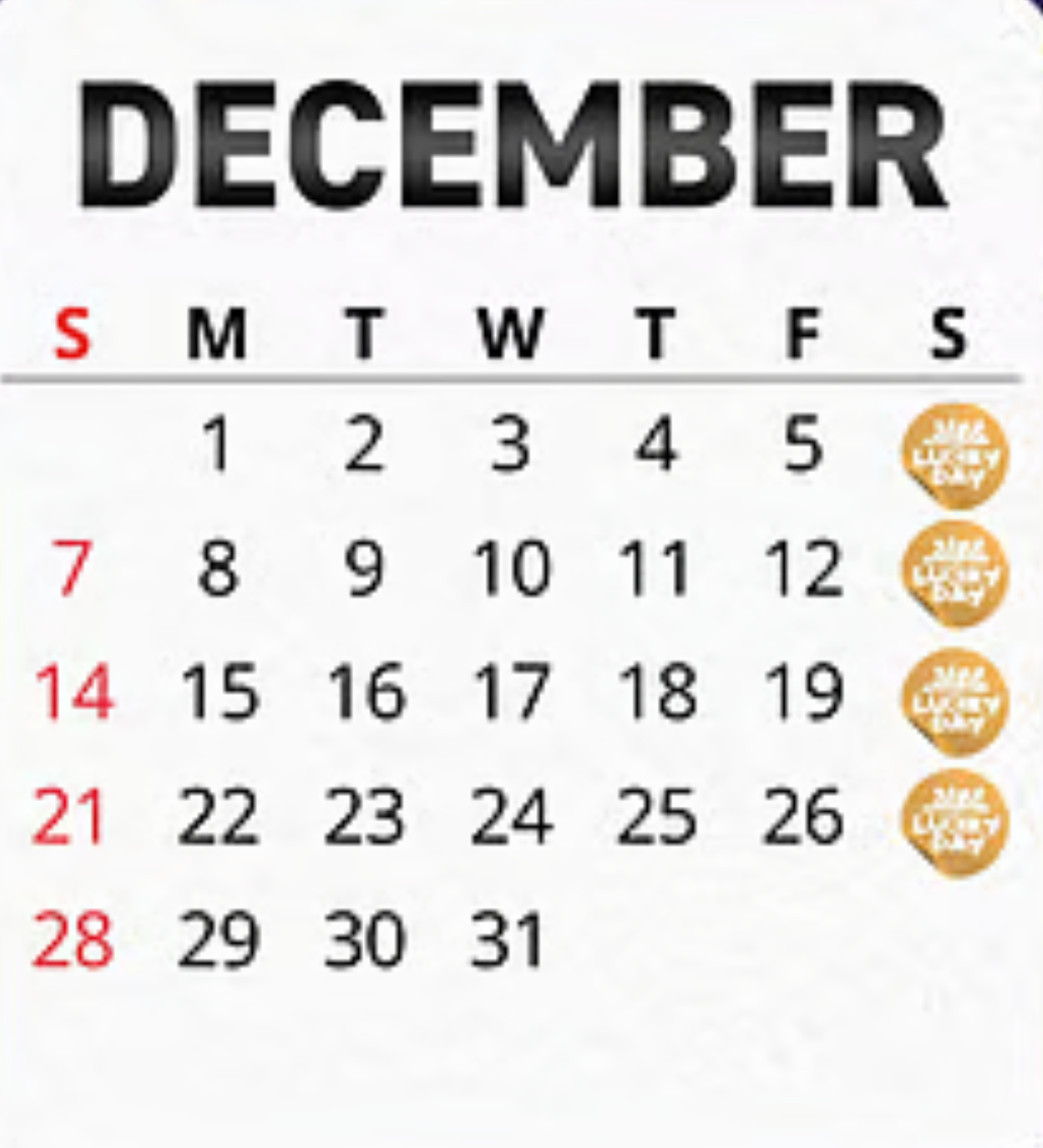 阿联酋彩票 “幸运日” 拟升级开奖频率 12月每周六开奖引...