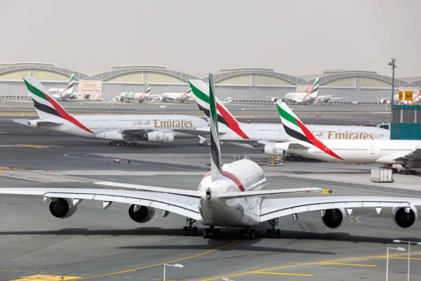 阿联酋超100架飞机受到空客全球紧急召回影响