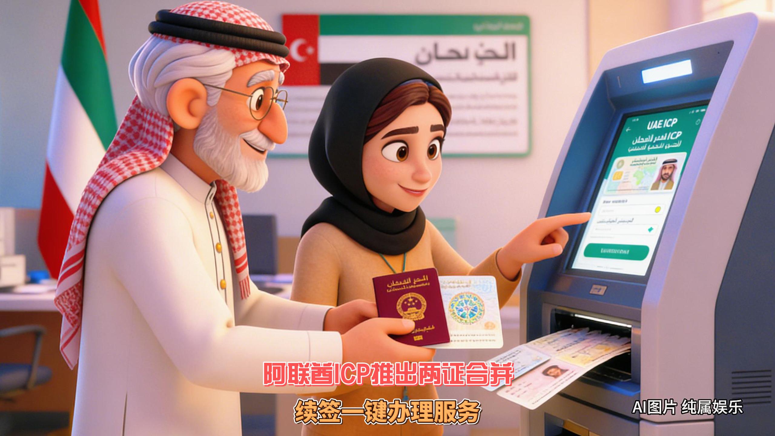 12月5日迪拜趣闻：阿联酋ICP推出两证合并续签一键办理服务