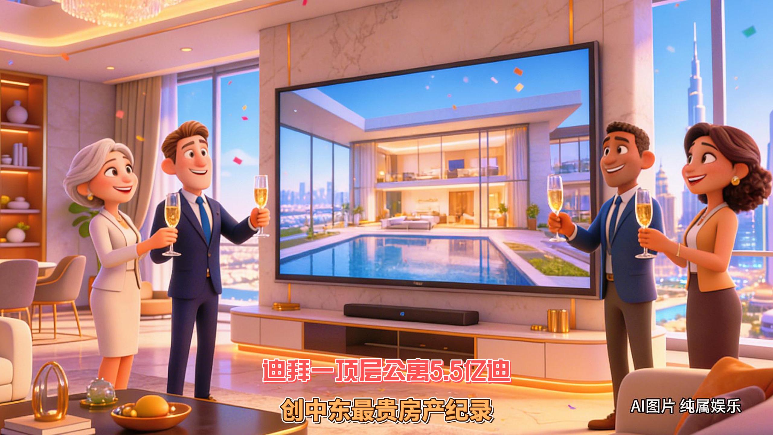 12月15日迪拜趣闻：迪拜一顶层公寓5点5亿创中东最贵房产...