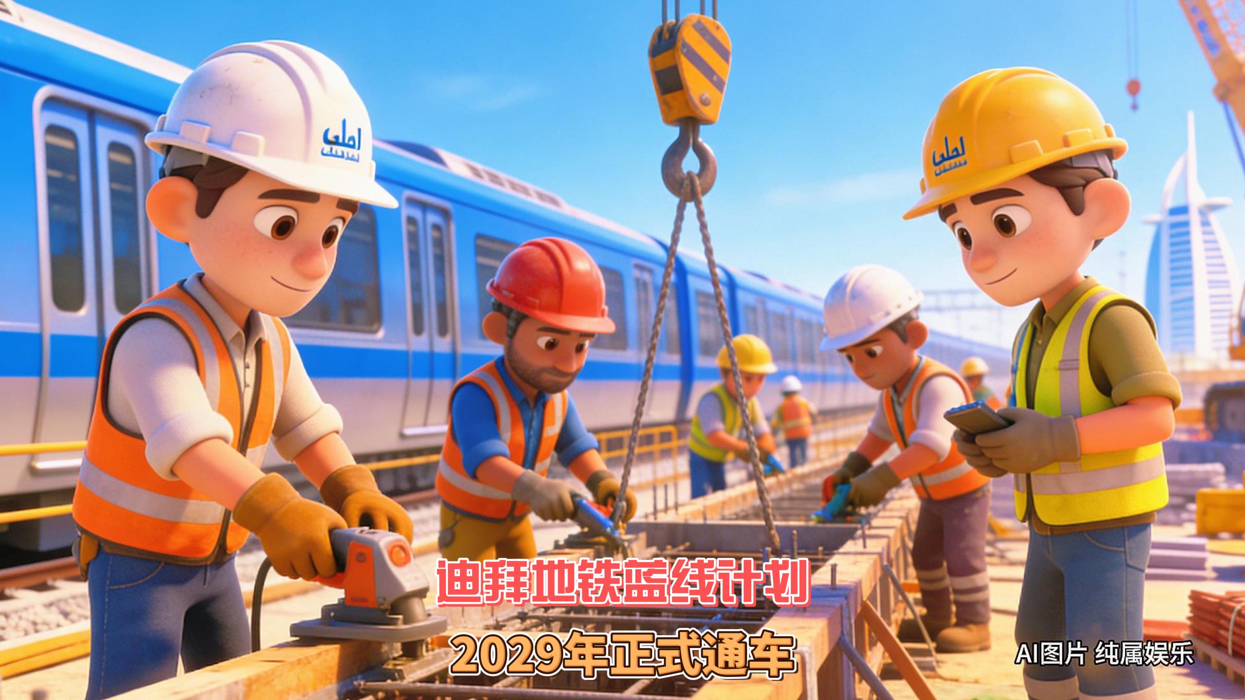 12月18日迪拜趣闻：迪拜地铁蓝线计划于2029年正式通车