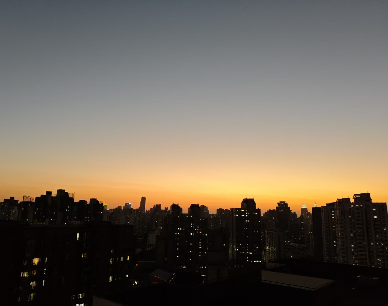 夕阳西下