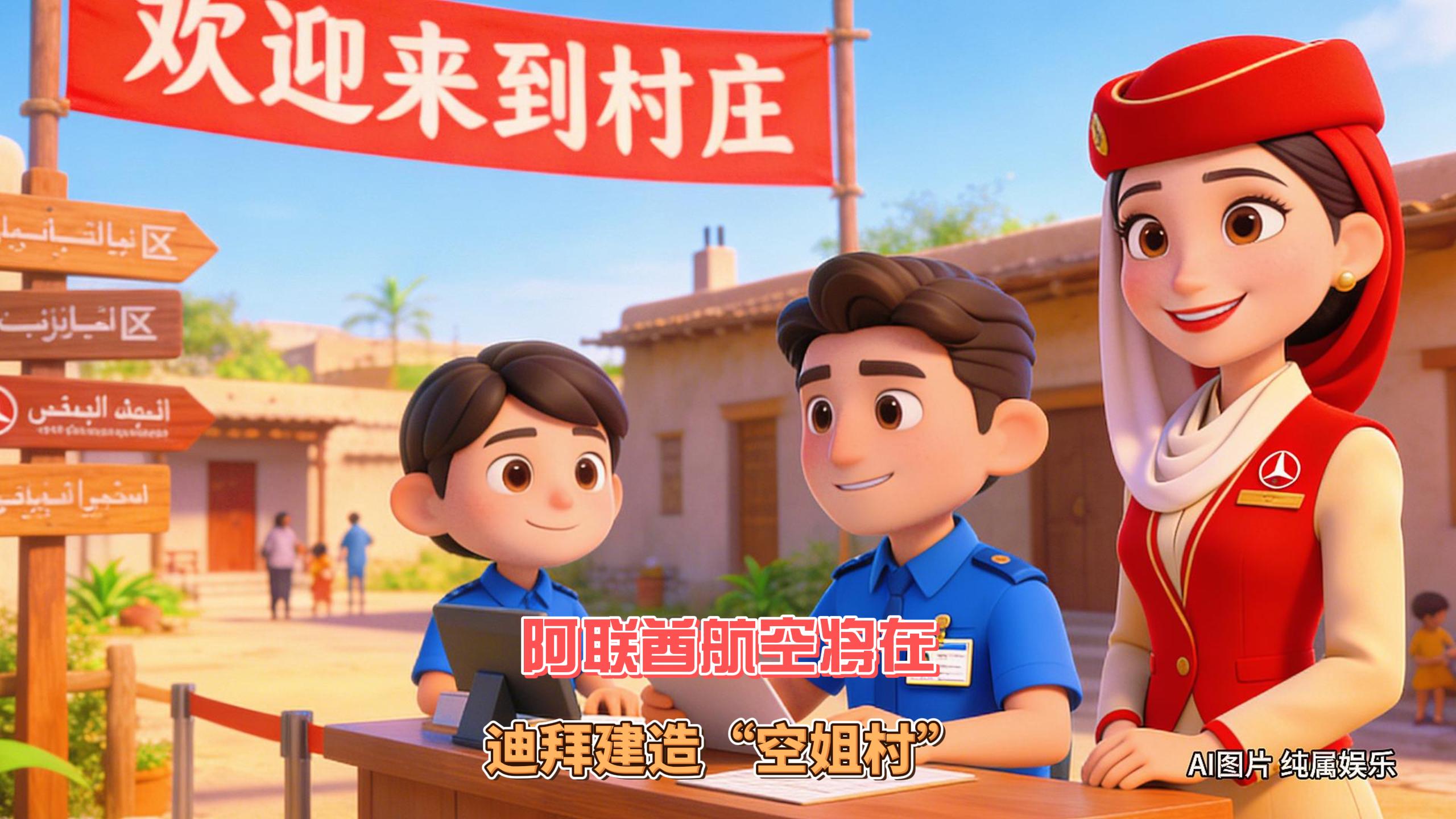 1月22日迪拜趣闻：阿联酋航空将在迪拜建空姐村