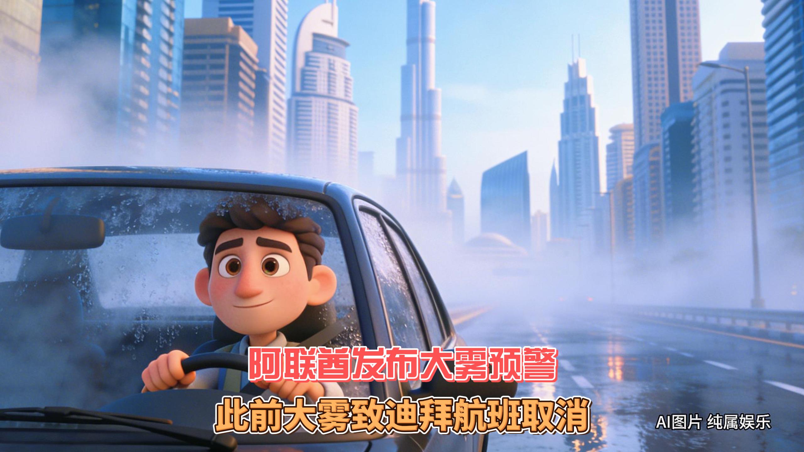 2月24日迪拜趣闻：阿联酋发布大雾预警此前大雾致迪拜进...