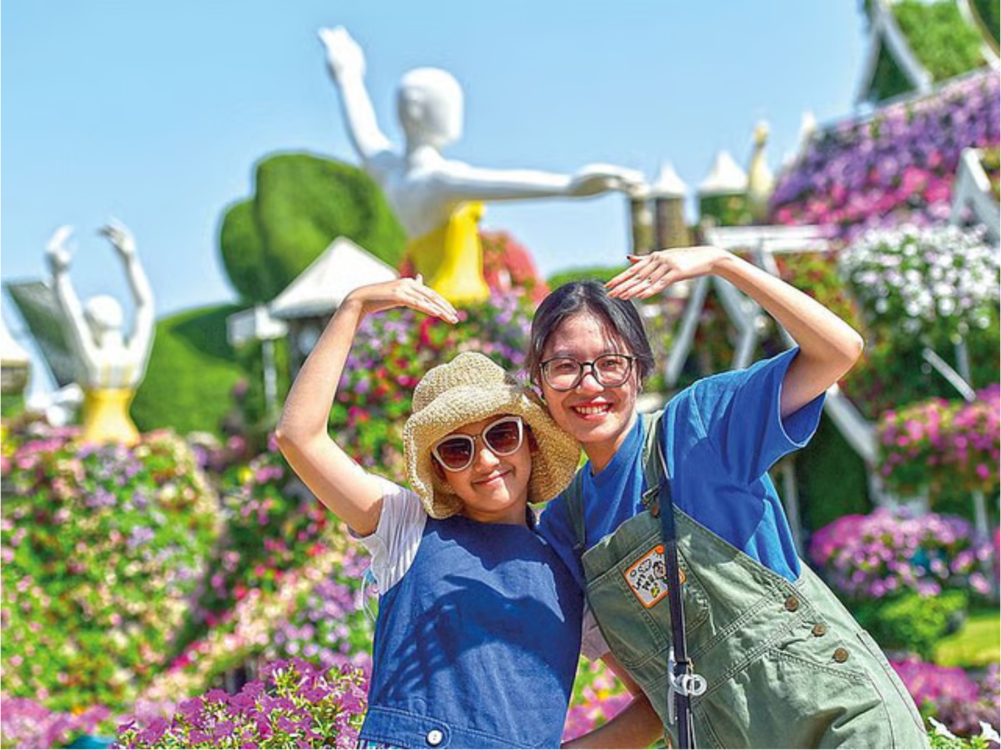 迪拜奇迹花园3月中旬允许阿联酋居民限时免费入园