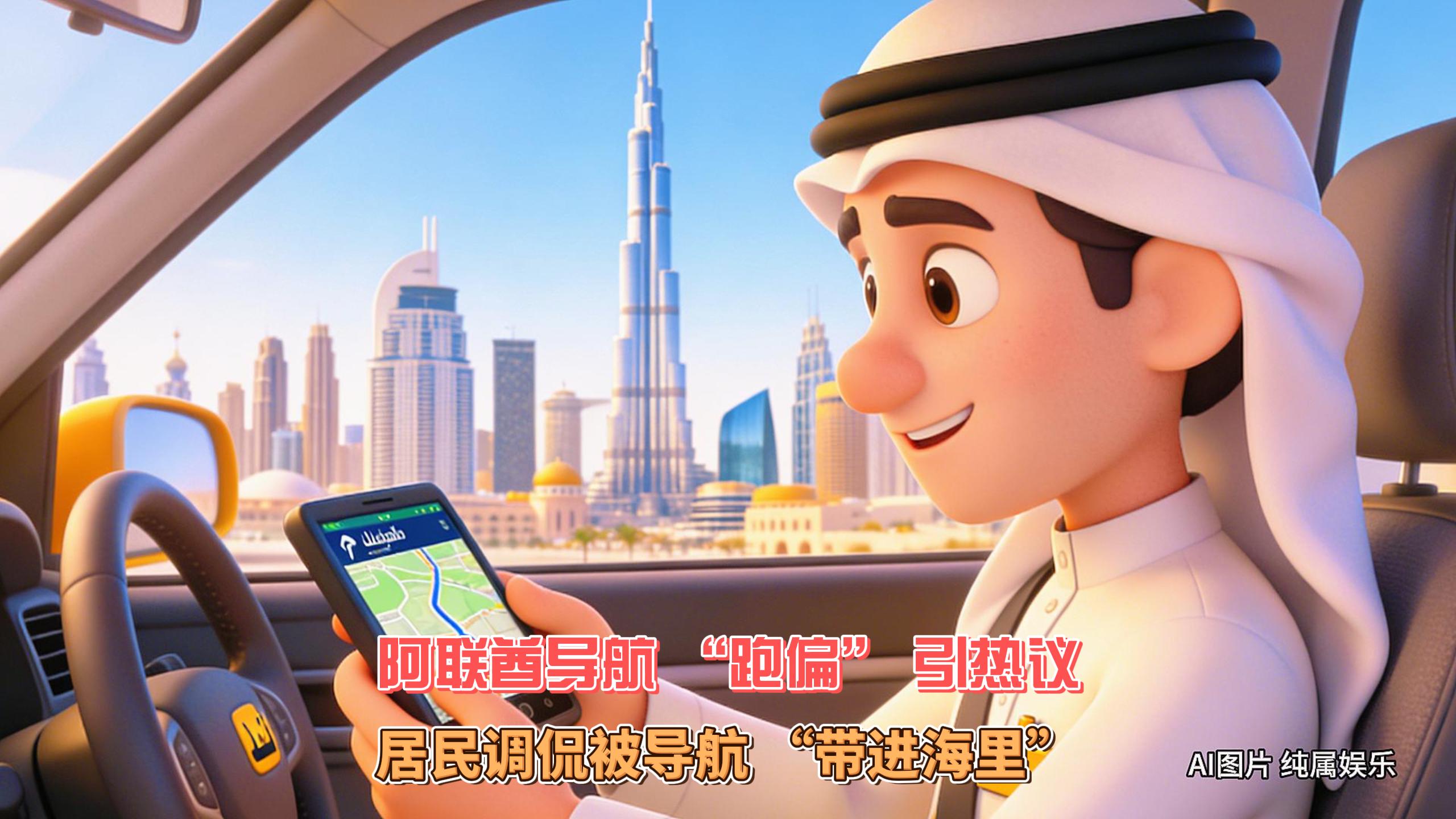 3月13日迪拜趣闻：阿联酋居民调侃被导航带进海里国内航...