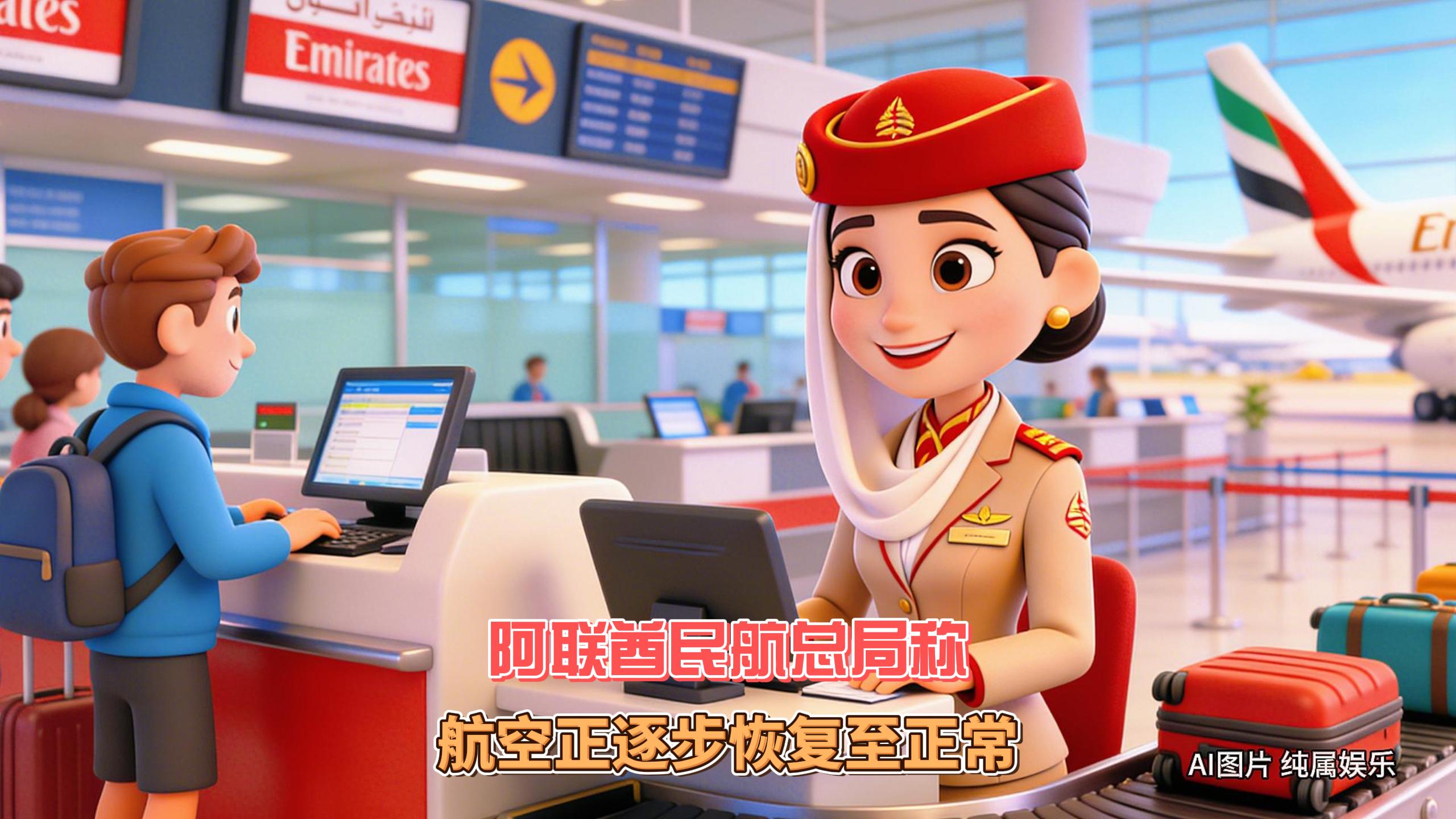 3月15日迪拜趣闻：阿联酋民航总局称全国航空正逐步恢复...