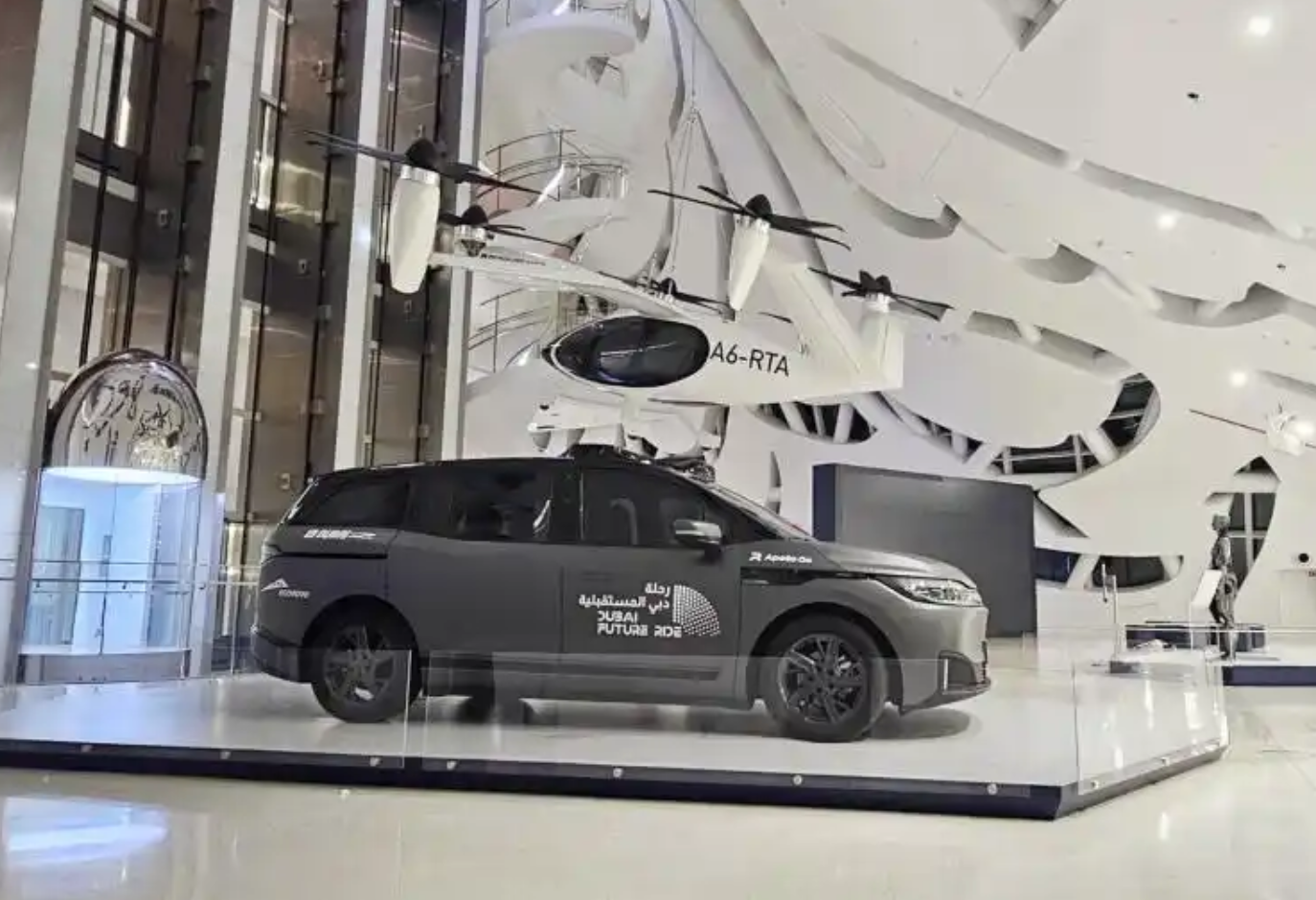 迪拜首个无人驾驶服务即将落地！萝卜快跑受邀入驻未来...