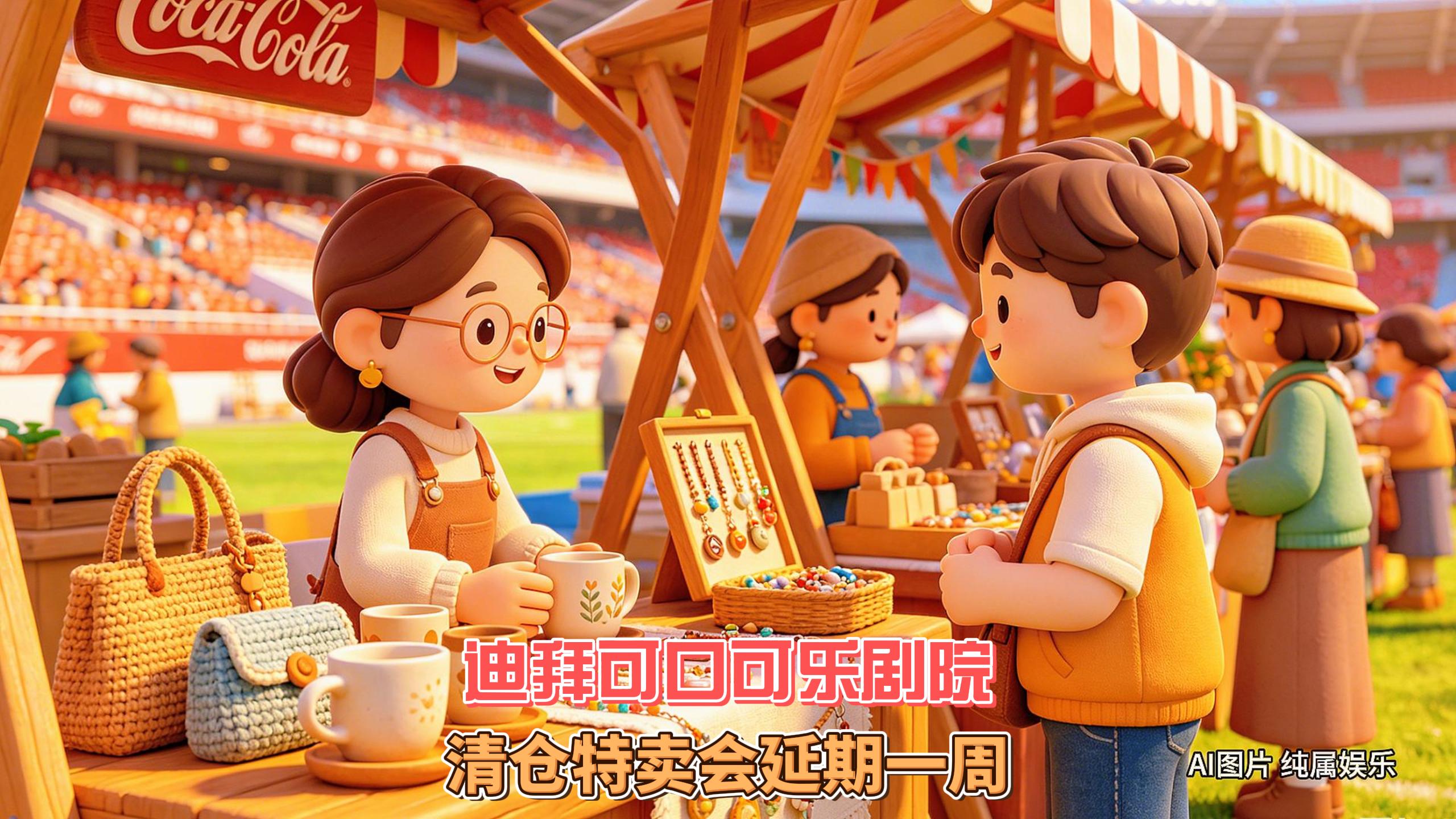 4月7日迪拜趣闻：迪拜可口可乐剧院清仓特卖会延期一周