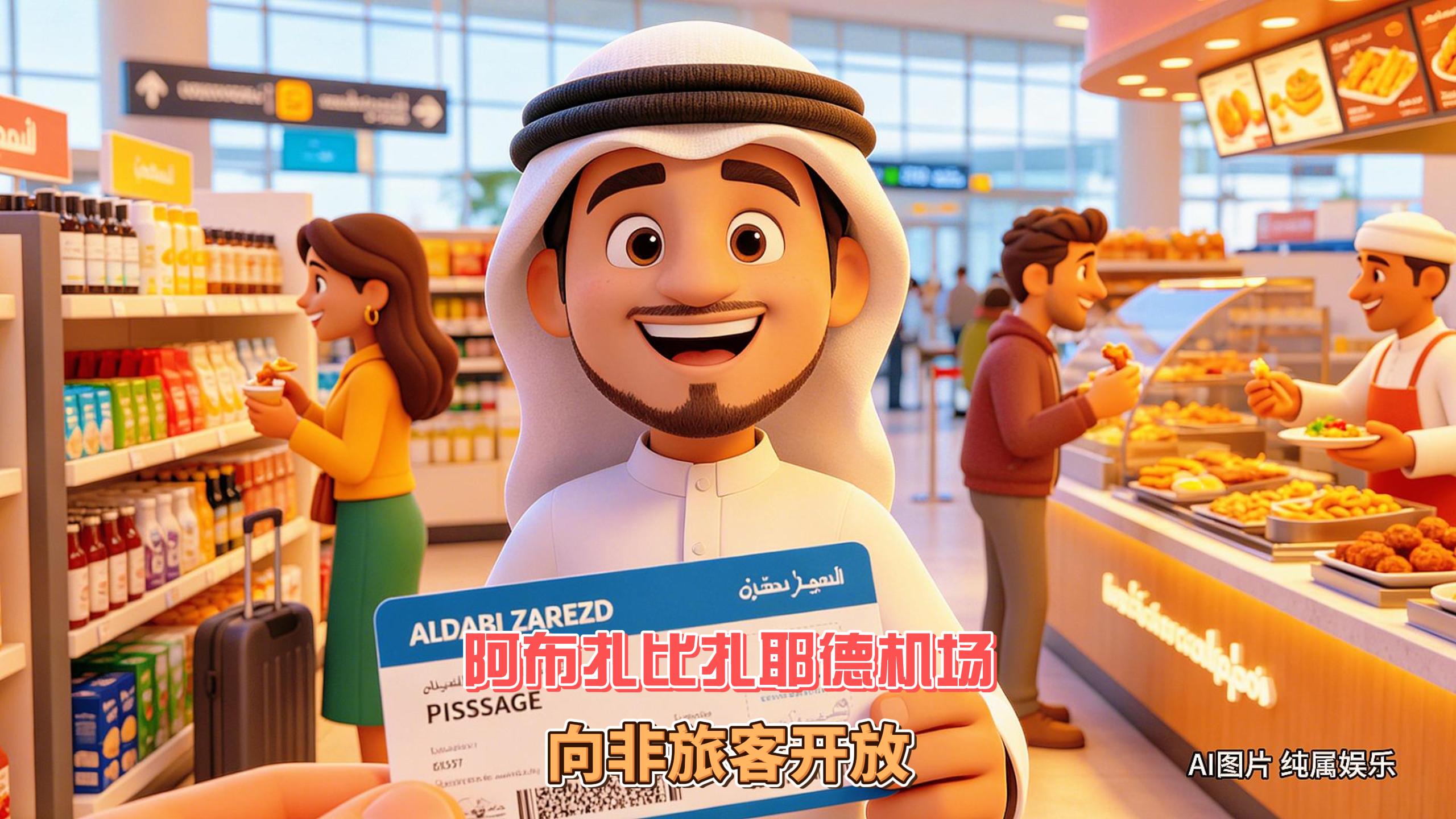 4月20日迪拜趣闻：阿布扎比扎耶德机场向非旅客开放