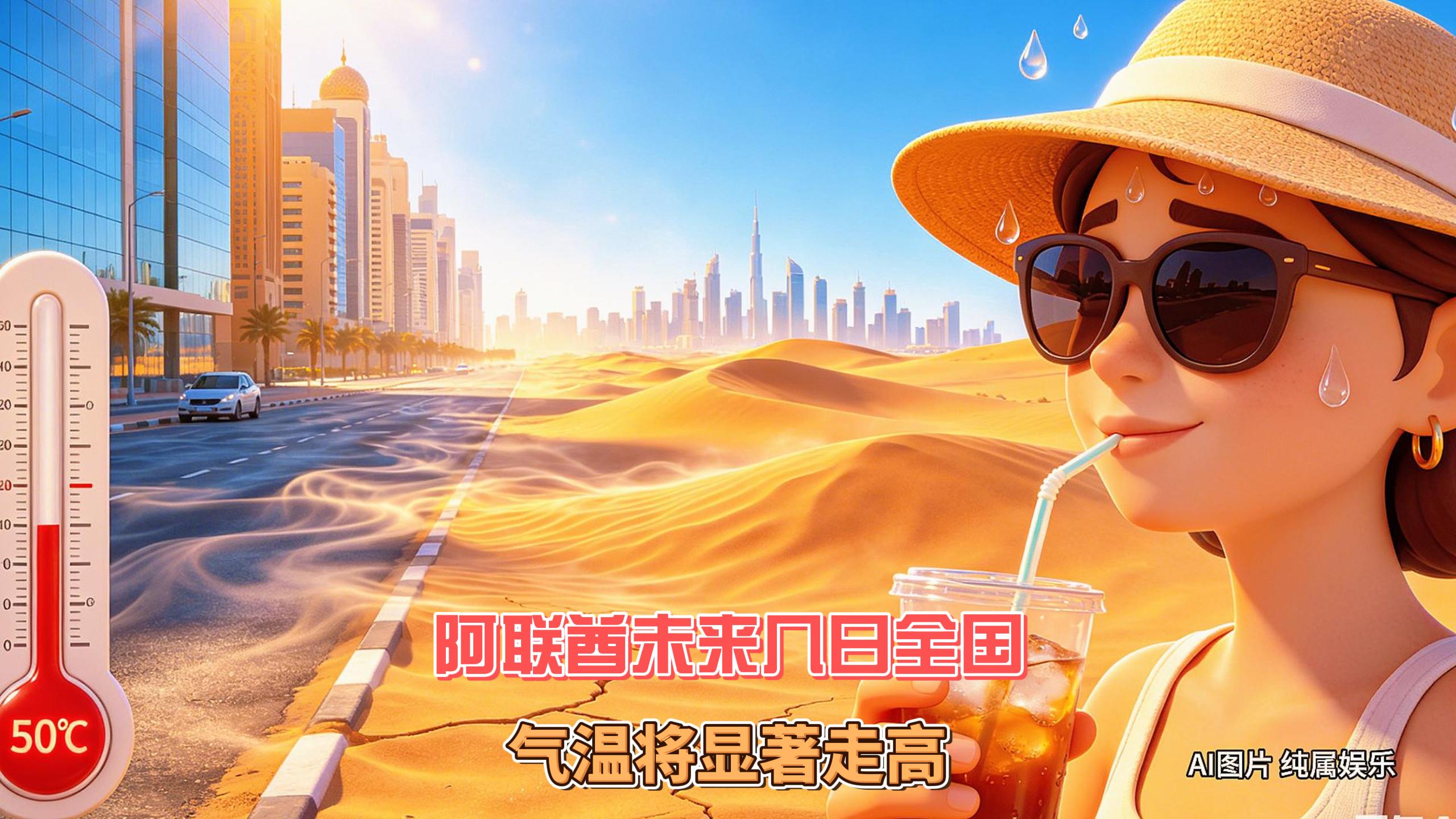 4月27日迪拜趣闻：阿联酋未来几日全国气温将显著走高