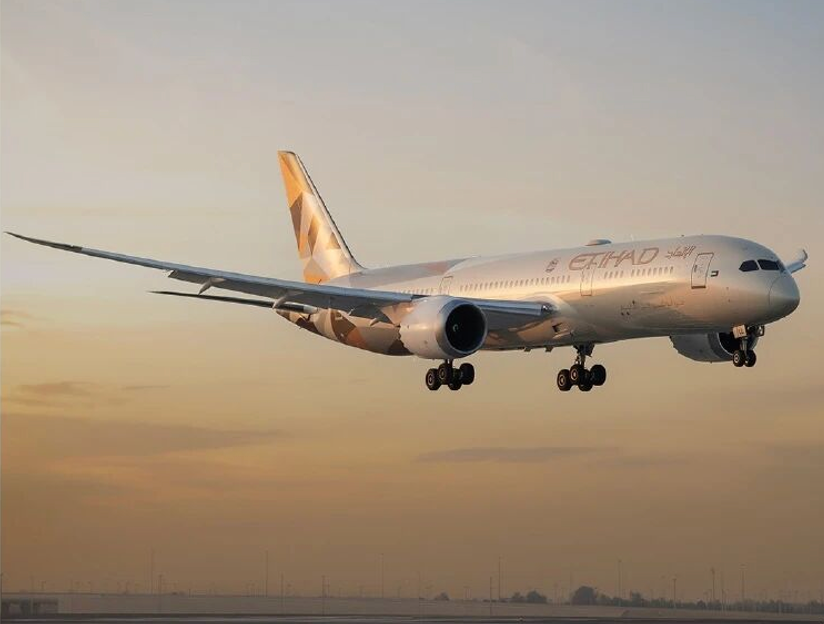 阿提哈德航空上海航线正式回归